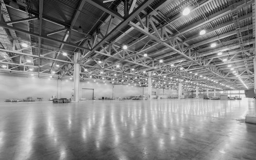 Empty factory
